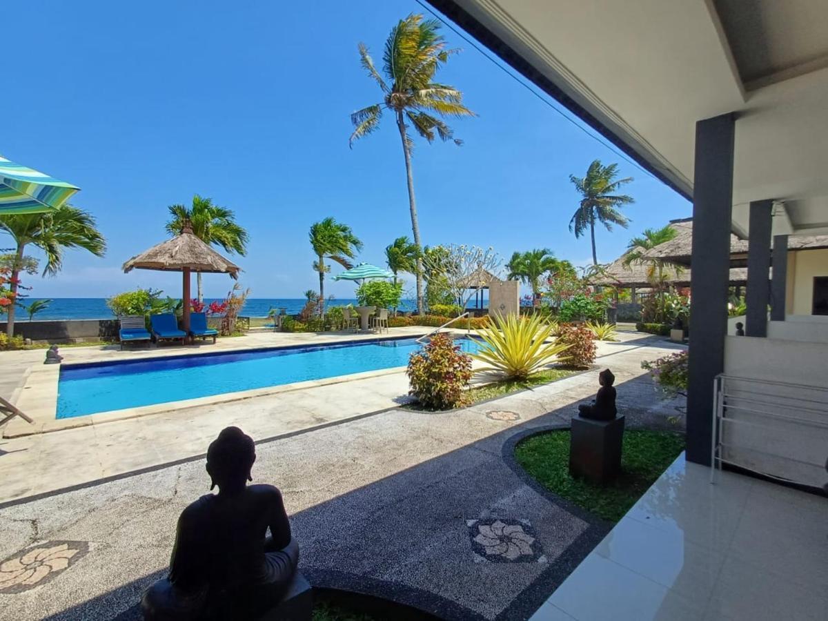 Melaya Beach Resort Room Double Penginuman Exterior foto