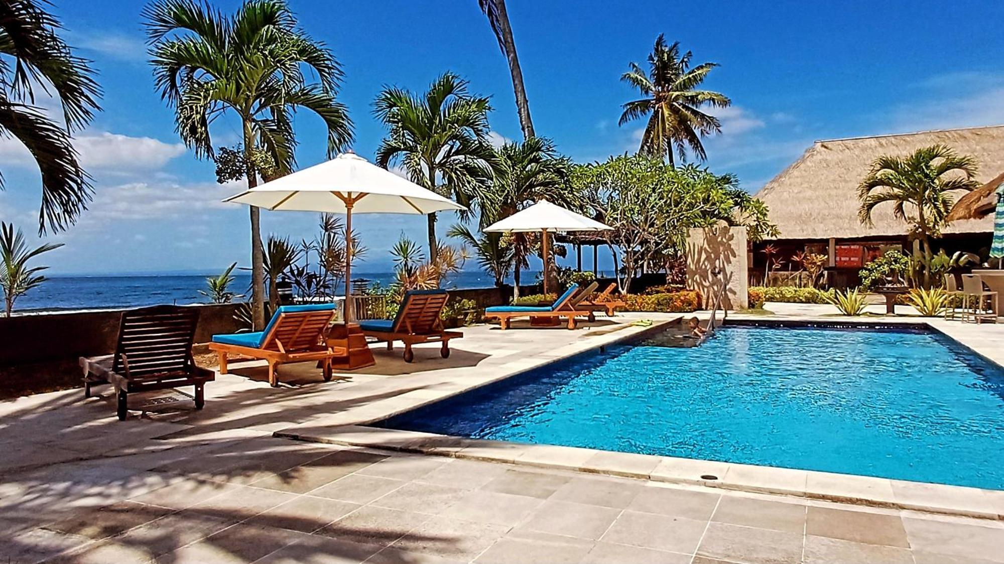 Melaya Beach Resort Room Double Penginuman Exterior foto